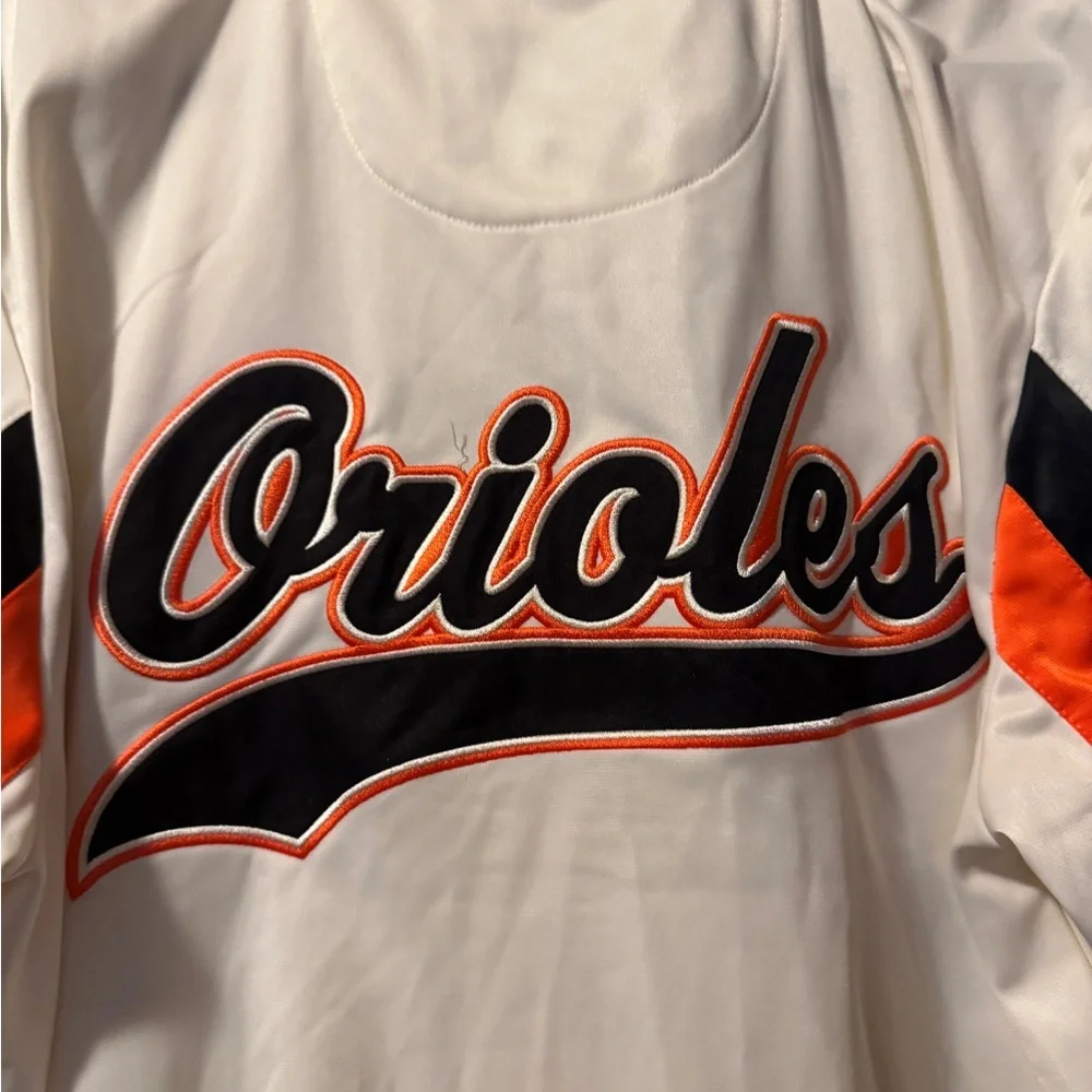 Baltimore Orioles Starter Jacket with Orange and Black Logo - Picture 5 of 7
